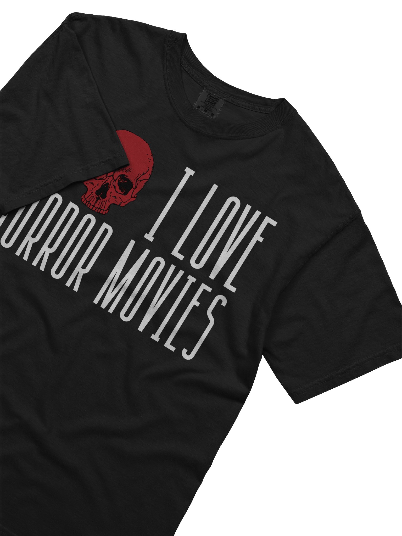 I Love Horror Movies - Skull T-Shirt product image (5)