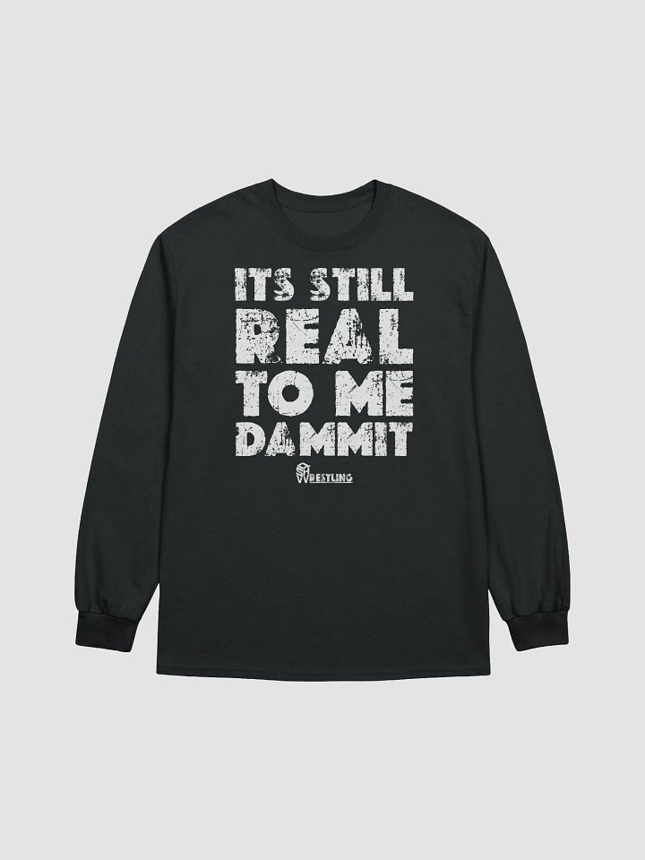 QSHW REAL TO ME (WHITE DESIGN) LONG T-SHIRT product image (4)