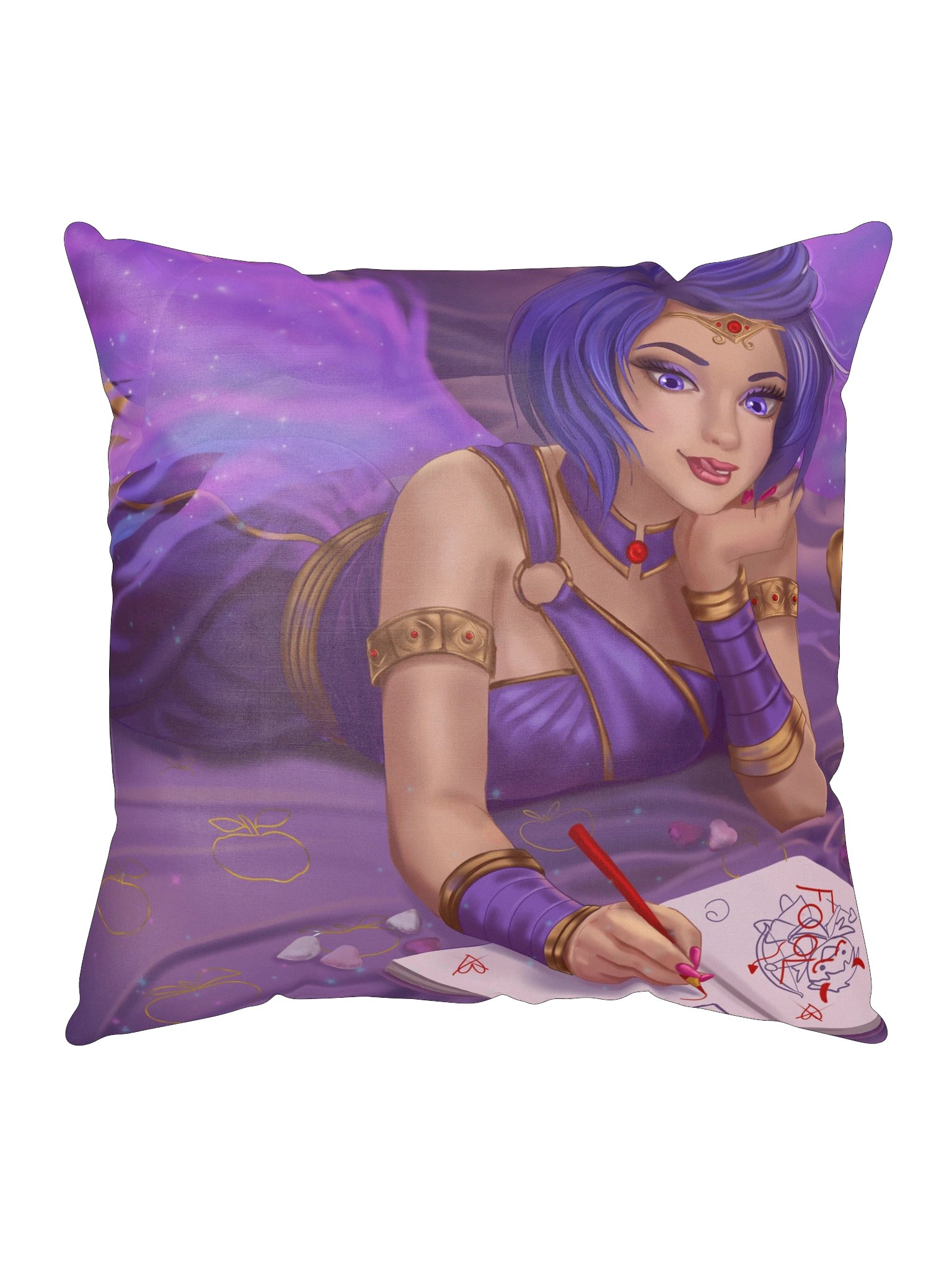 Love is Stupid - Discordia Throw Pillow product image (5)