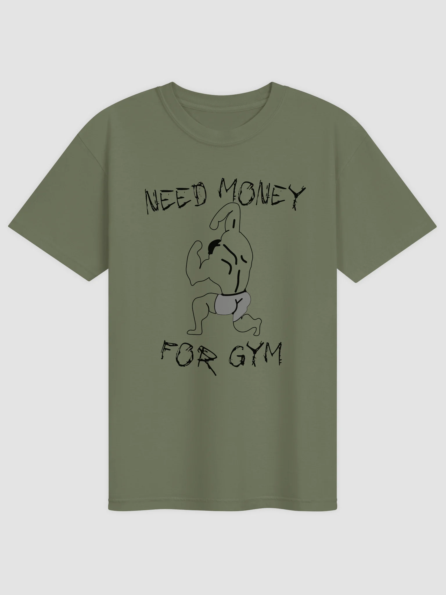 Need Money For Gym Tee product image (2)