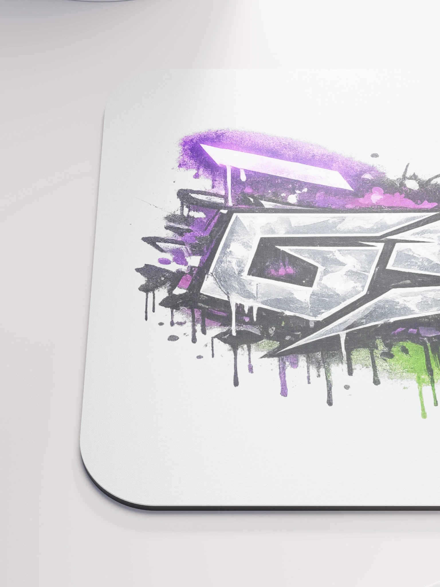 GS Graffiti Mouse Pad White product image (6)