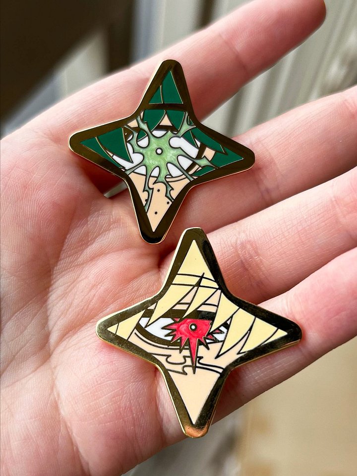 Twin Stars Pin Set product image (2)