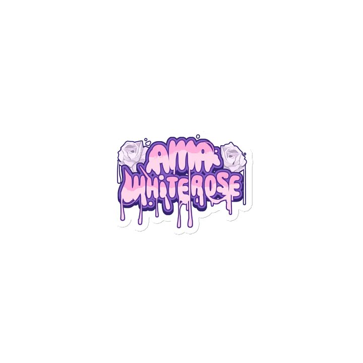 Ama_Whiterose Magnet product image (1)