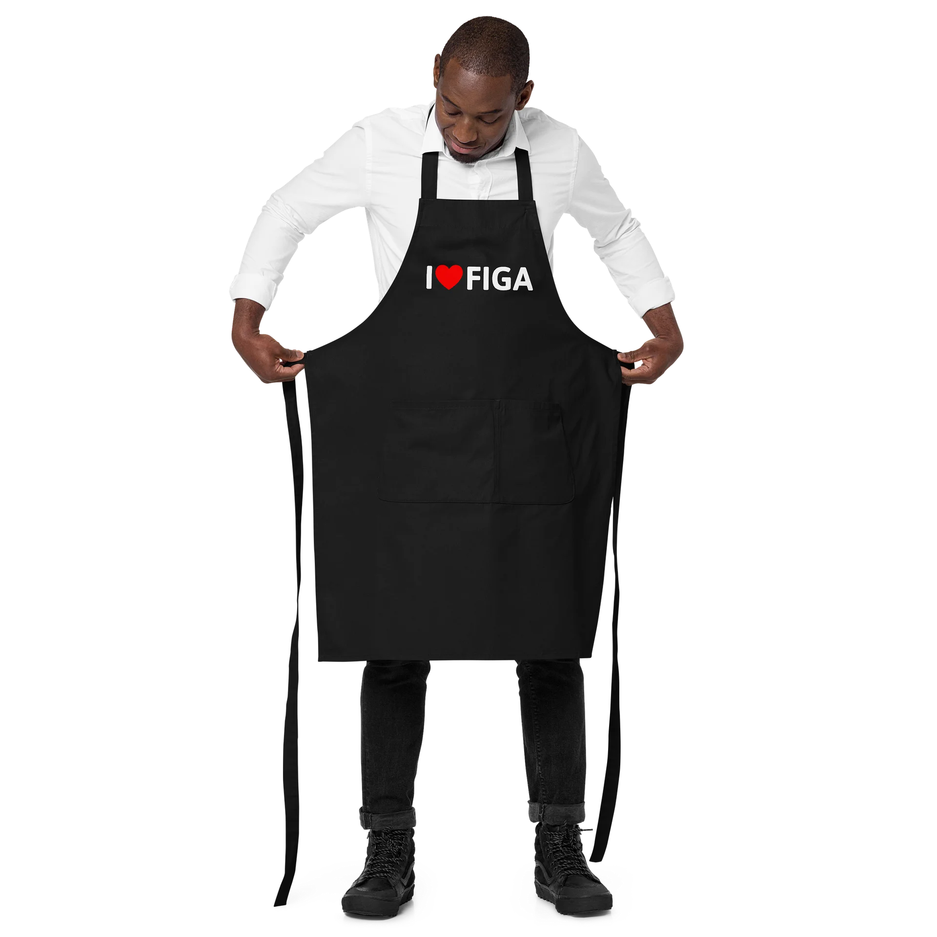 i ❤️ FIGA apron product image (2)