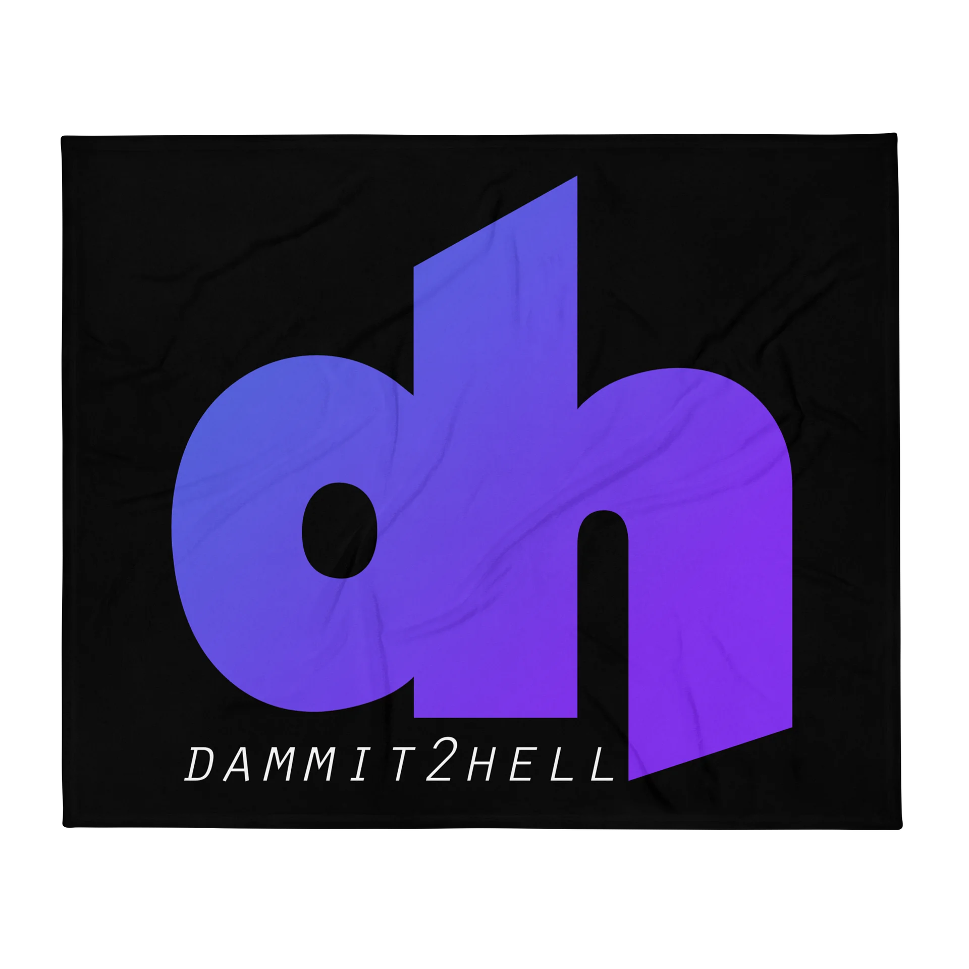 d2h Logo Throw Blanket (Black) product image (1)