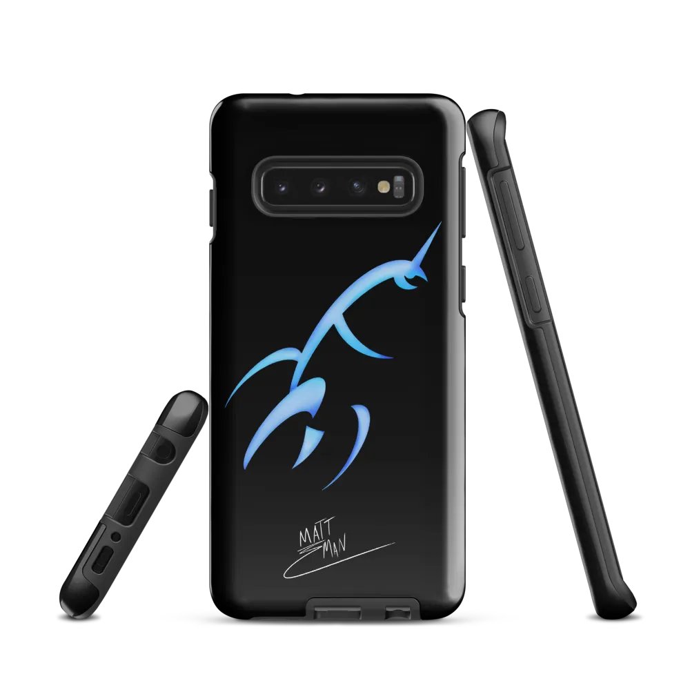 Blue Rocket Samsung Case product image (1)