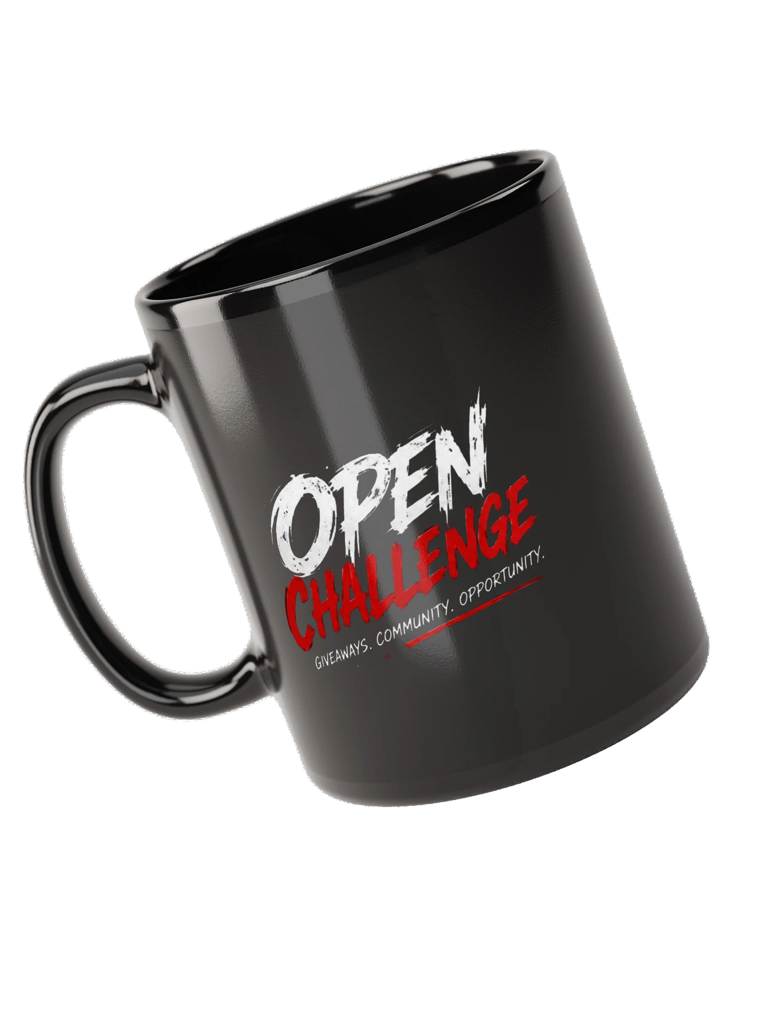 Open Challenge Logo Black Mug product image (9)