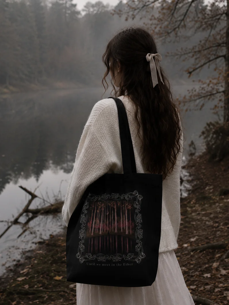 The Crossing | Tote bag - Black product image (1)