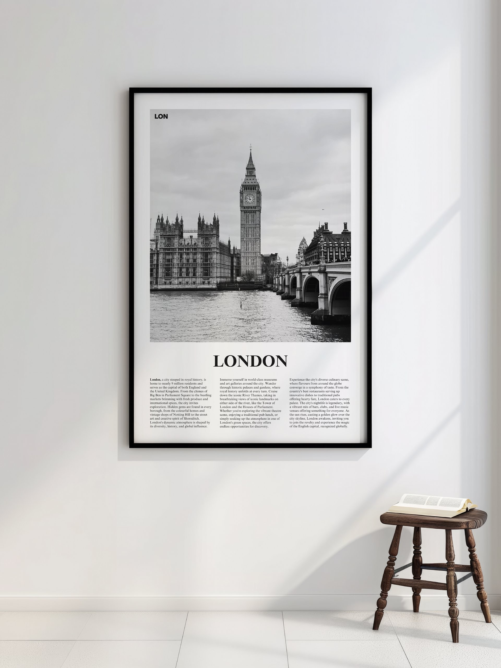 London 01 Newspaper Poster product image (2)