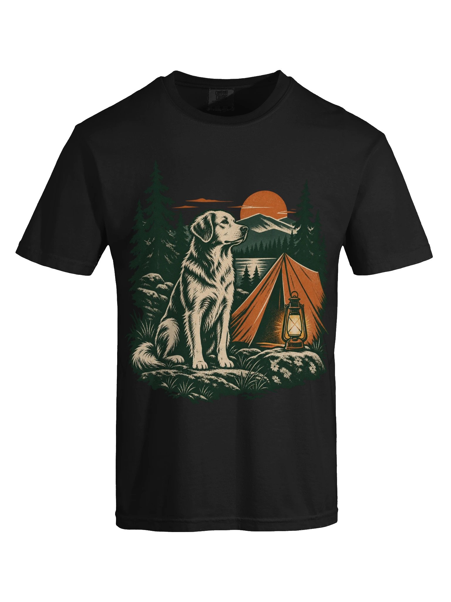 Camp Watch Golden Retriever Tee product image (9)