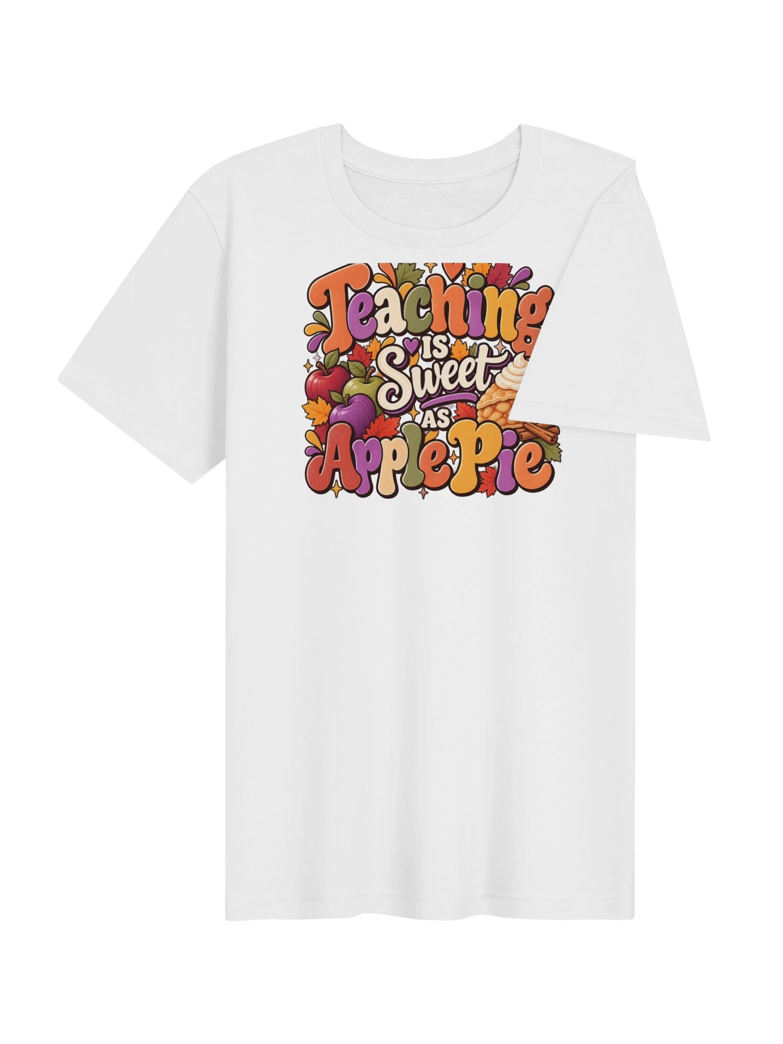 Teaching Is Sweet as Apple Pie T-Shirt product image (13)