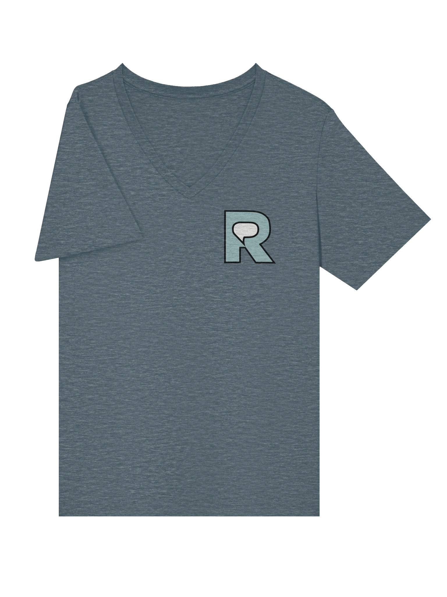Resonance in Blue Ladies' V-Neck Tee product image (10)