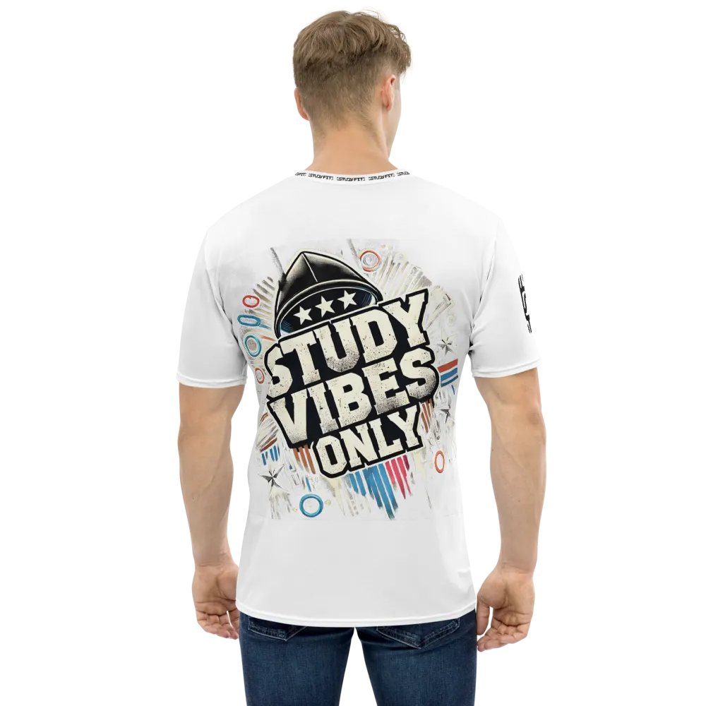 Study Vibes Only White Tee product image (1)