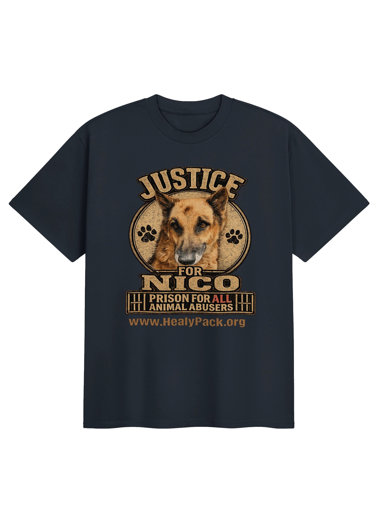 Heavy T-shirt by AS Colour - Justice for Nico product image (1)