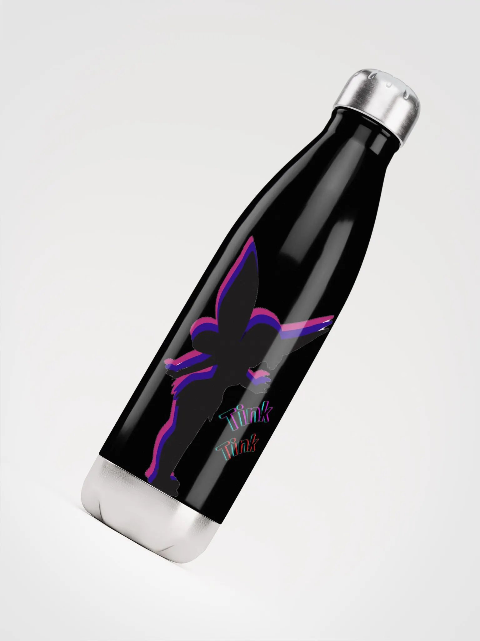 Neon Fairy Magic Stainless Steel Water Bottle product image (4)