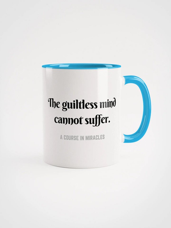 The guitless mind cannot suffer - ACIM Inspirational Mug product image (1)
