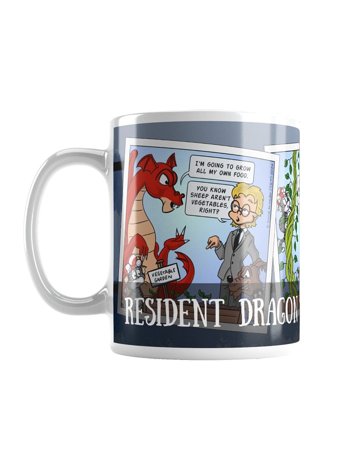 Resident Dragon Comic Grow Three-Panel Mug product image (1)