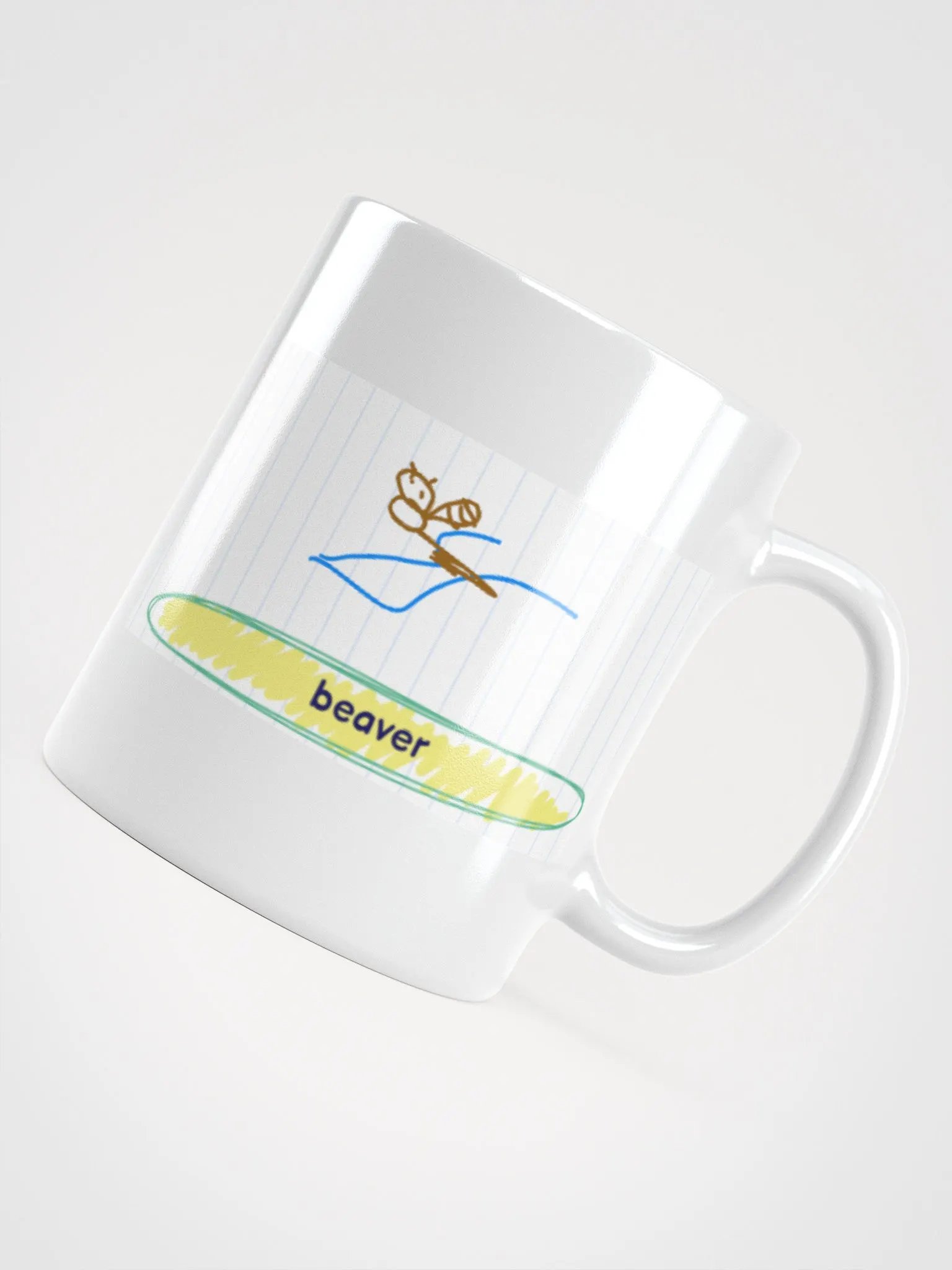 Beaver mug product image (4)