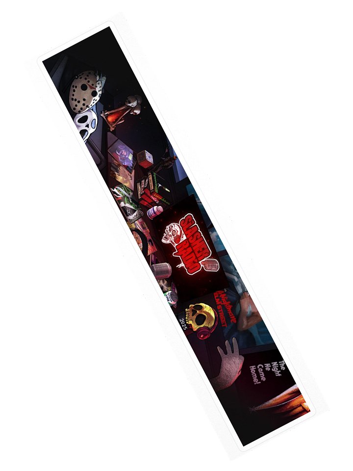 Slasher Radio Banner Sticker product image (2)