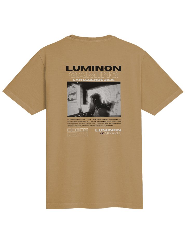 Luminon LAN Legends Khaki Oversized Tee product image (2)