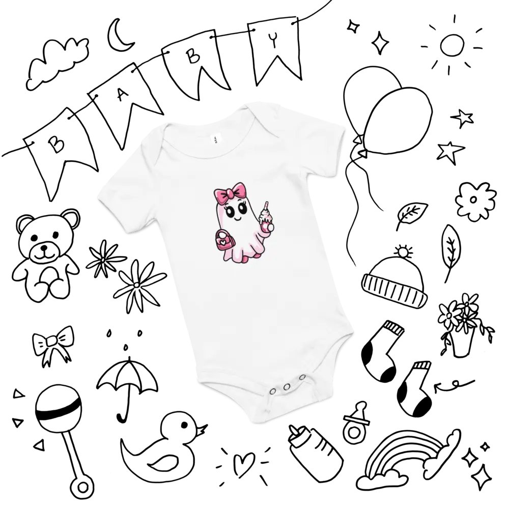 Cute Ghost Baby One Piece product image (6)
