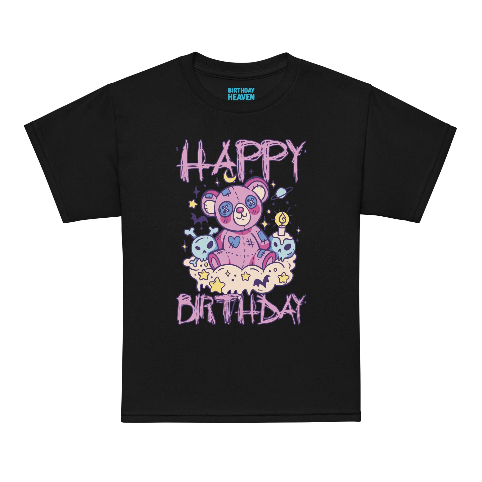 Happy Birthday (Cute Teddy Bear) T-Shirt For Kids product image (7)