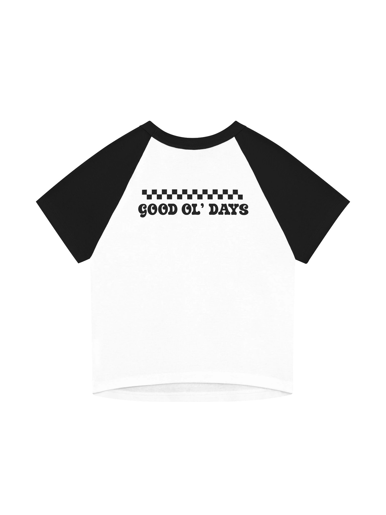 Good Ol' Days Raglan Crop Tee product image (4)