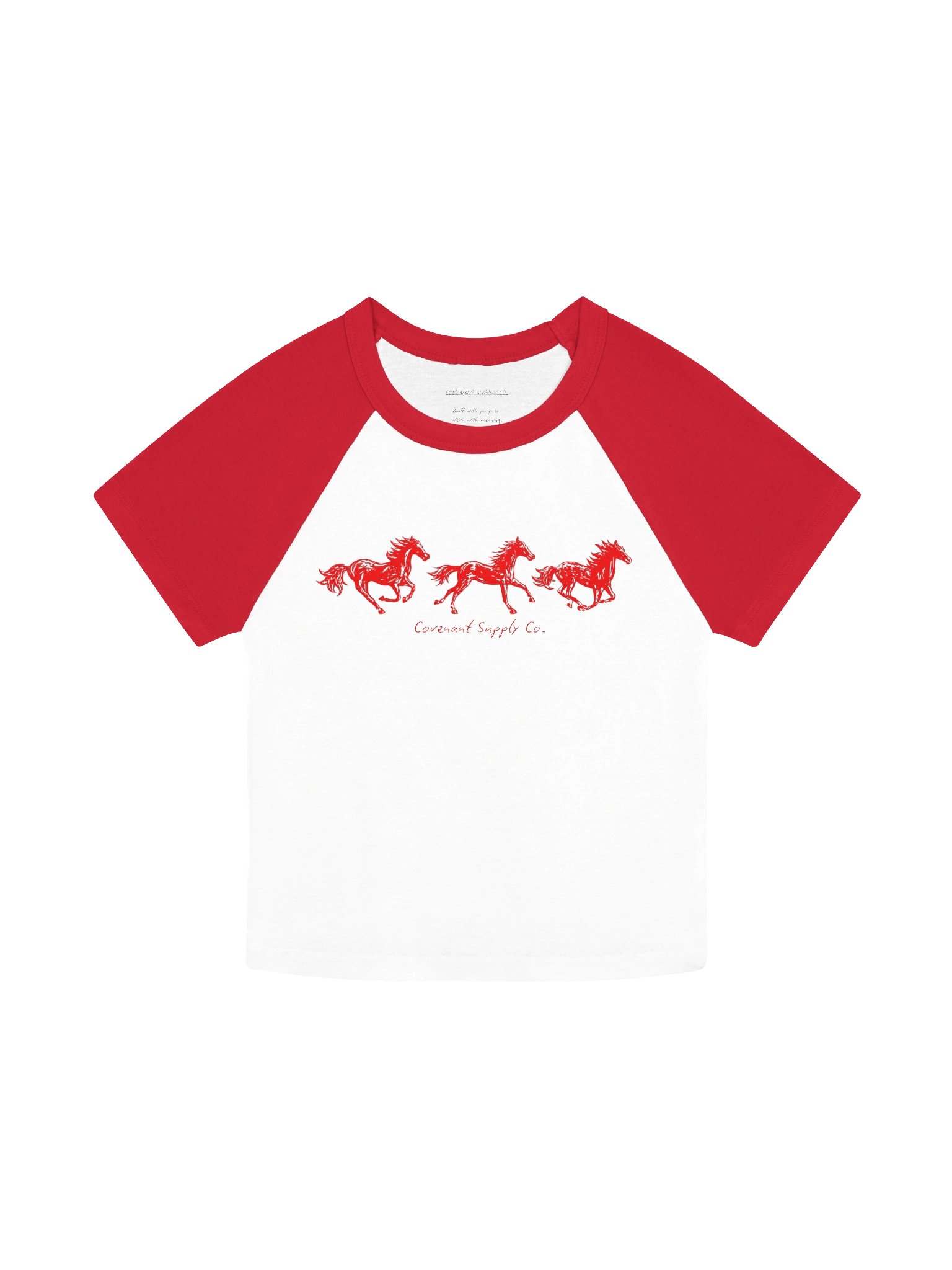 The Wild Horses Baby Tee product image (1)
