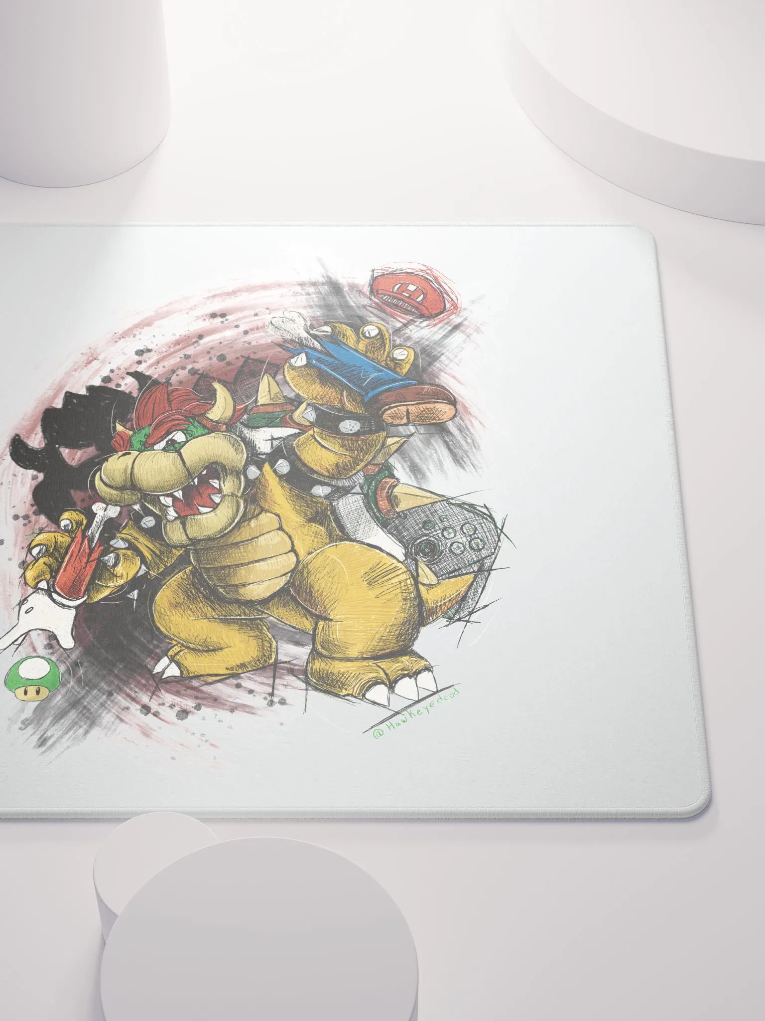 Bowser by StephyJ Gaming Mouse Pad product image (9)
