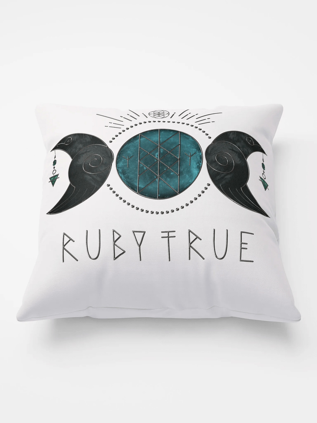 Ruby Moon Remy Rune Ruby True Rune Cushion | RubyTrue