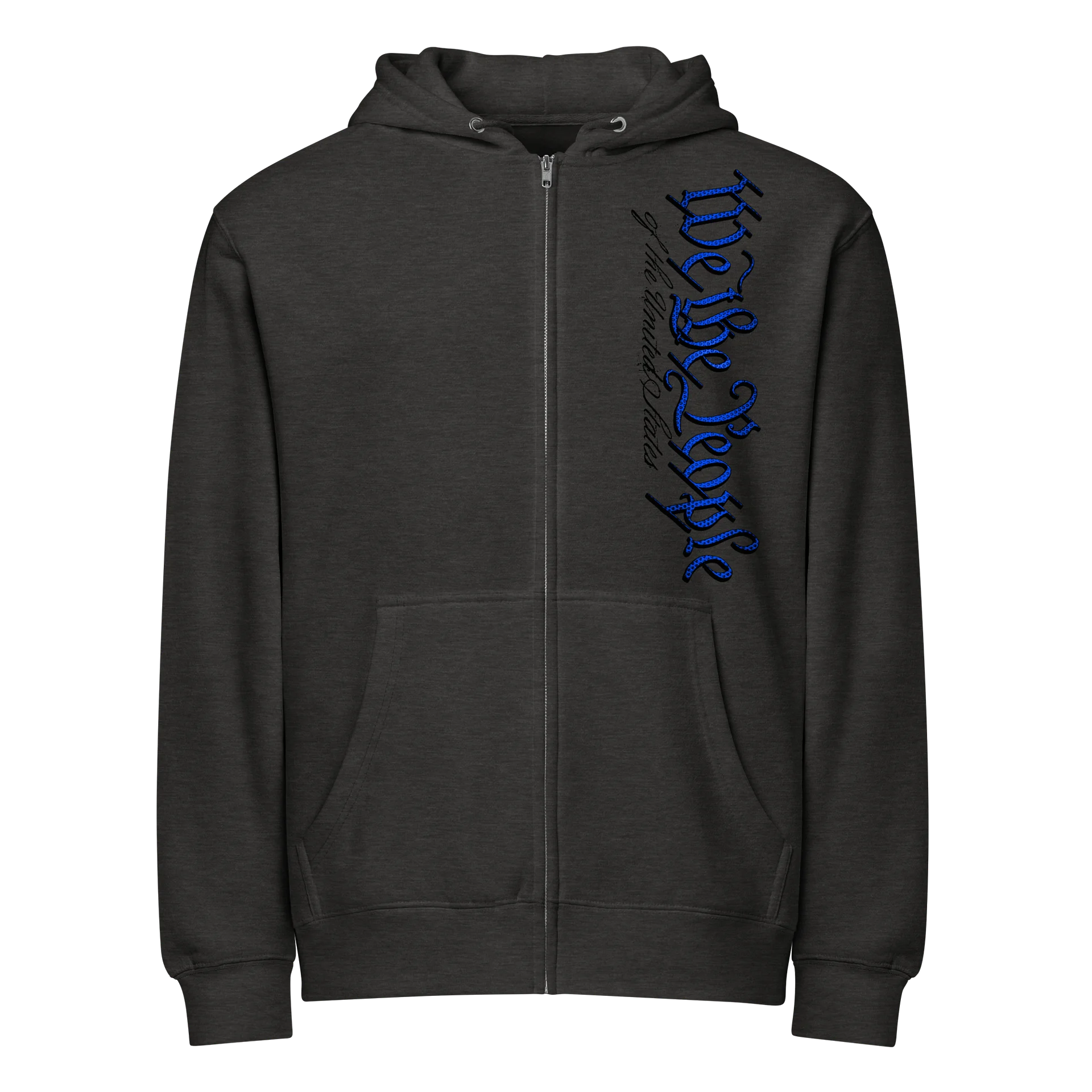 Blue Carbon Onyx Zip Hoodie product image (2)