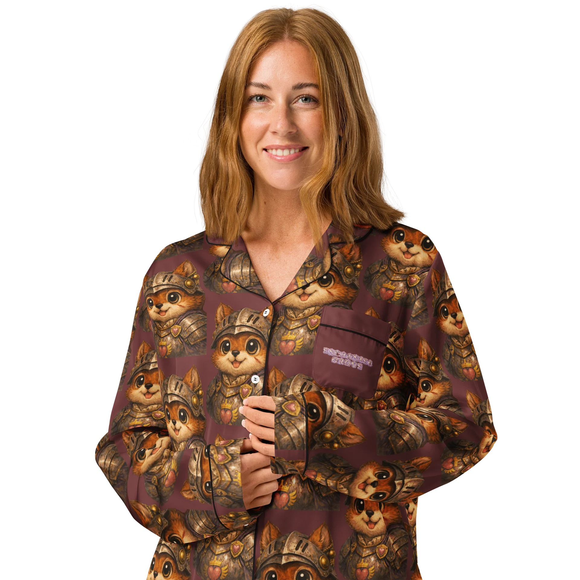Kingdoms Guard All-Over Print Pajama Top product image (3)