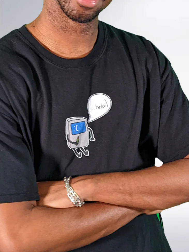 Help The Computer Tee product image (2)