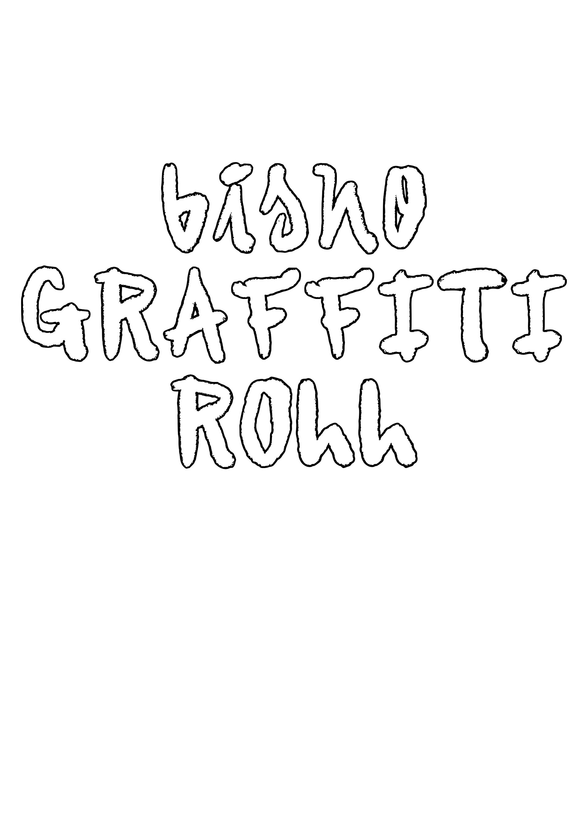 GRAFFITI FONTS ROLL product image (1)