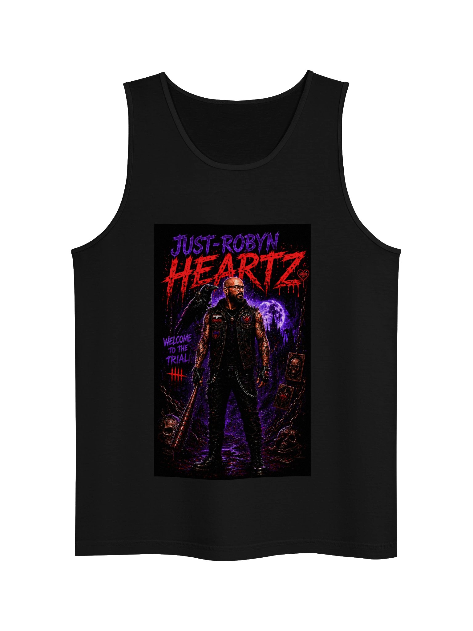 Just-Robyn Heartz Gothic Raven Tank product image (10)