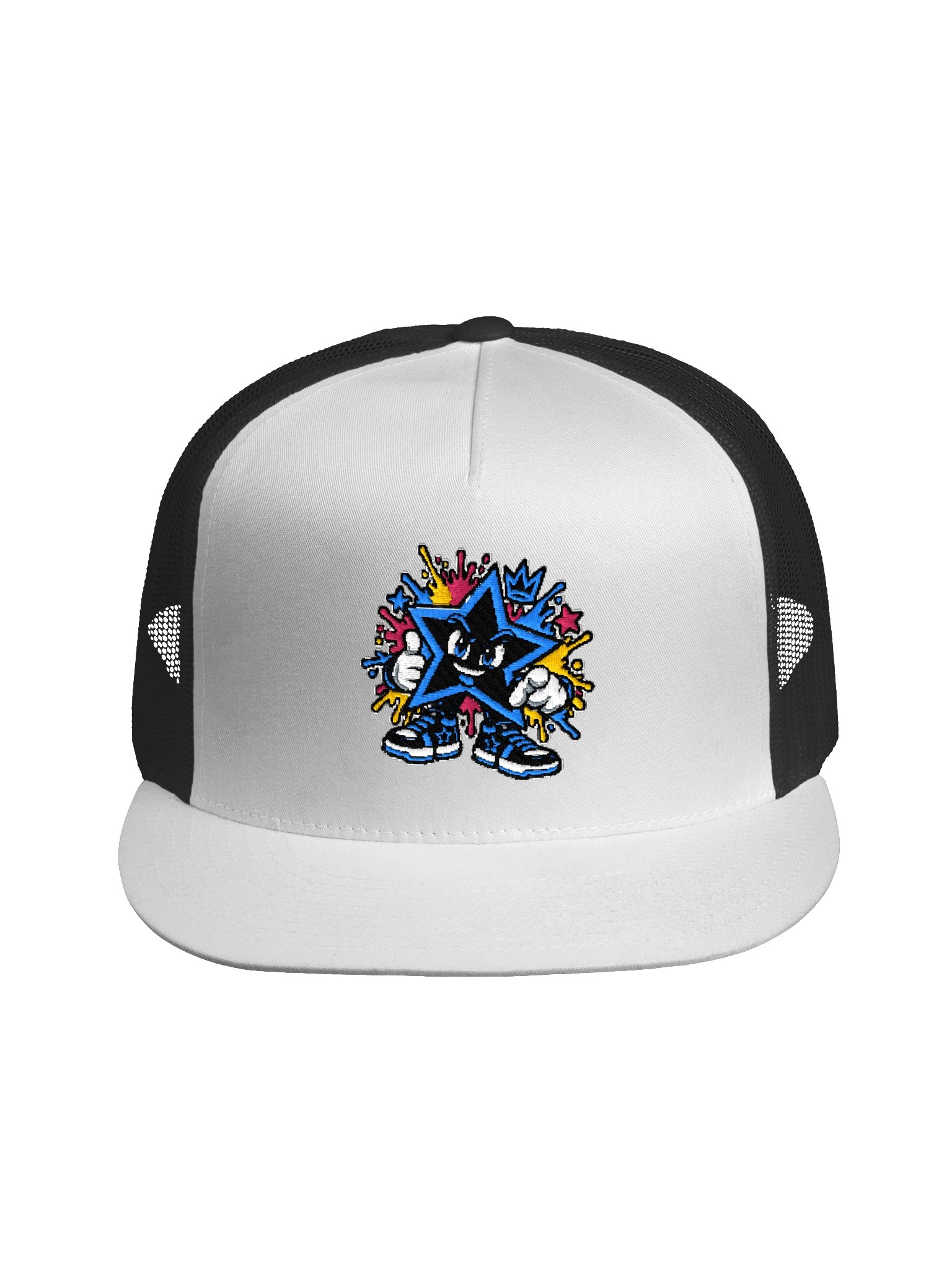 STAR Graffiti Bad Days Aren't Game Over Trucker Cap product image (4)