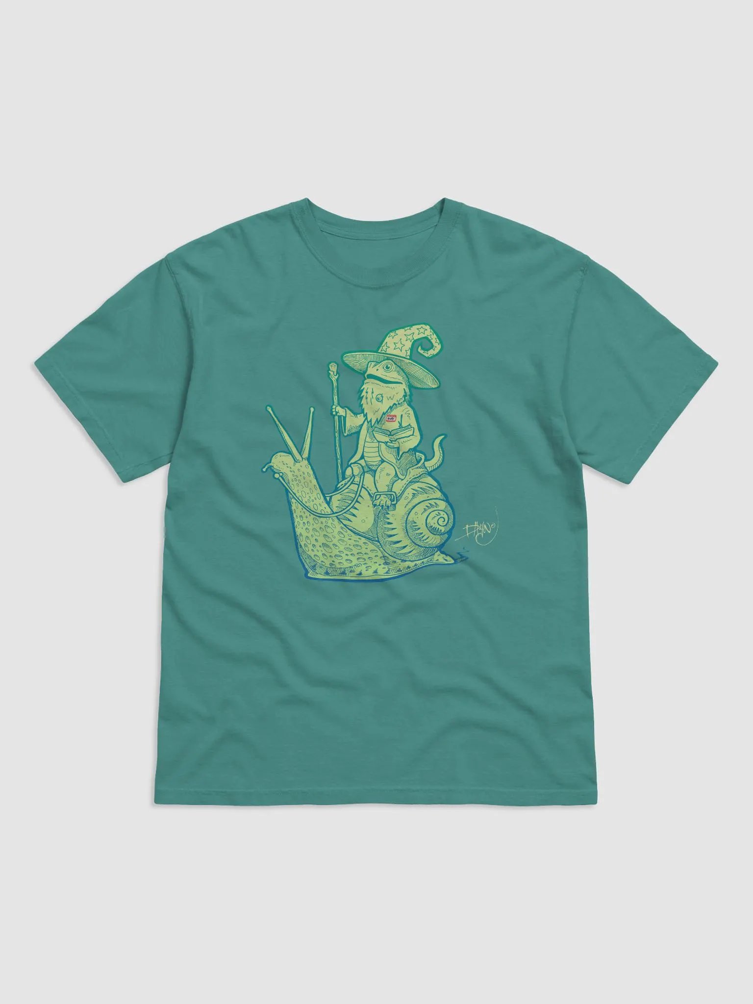 Three-Eyed Wizard Lizard Tee product image (1)