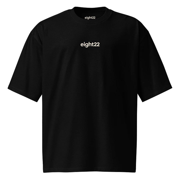 Talento y Caracter UNISEX eight22 Custom Oversized Blk/Blue product image (2)