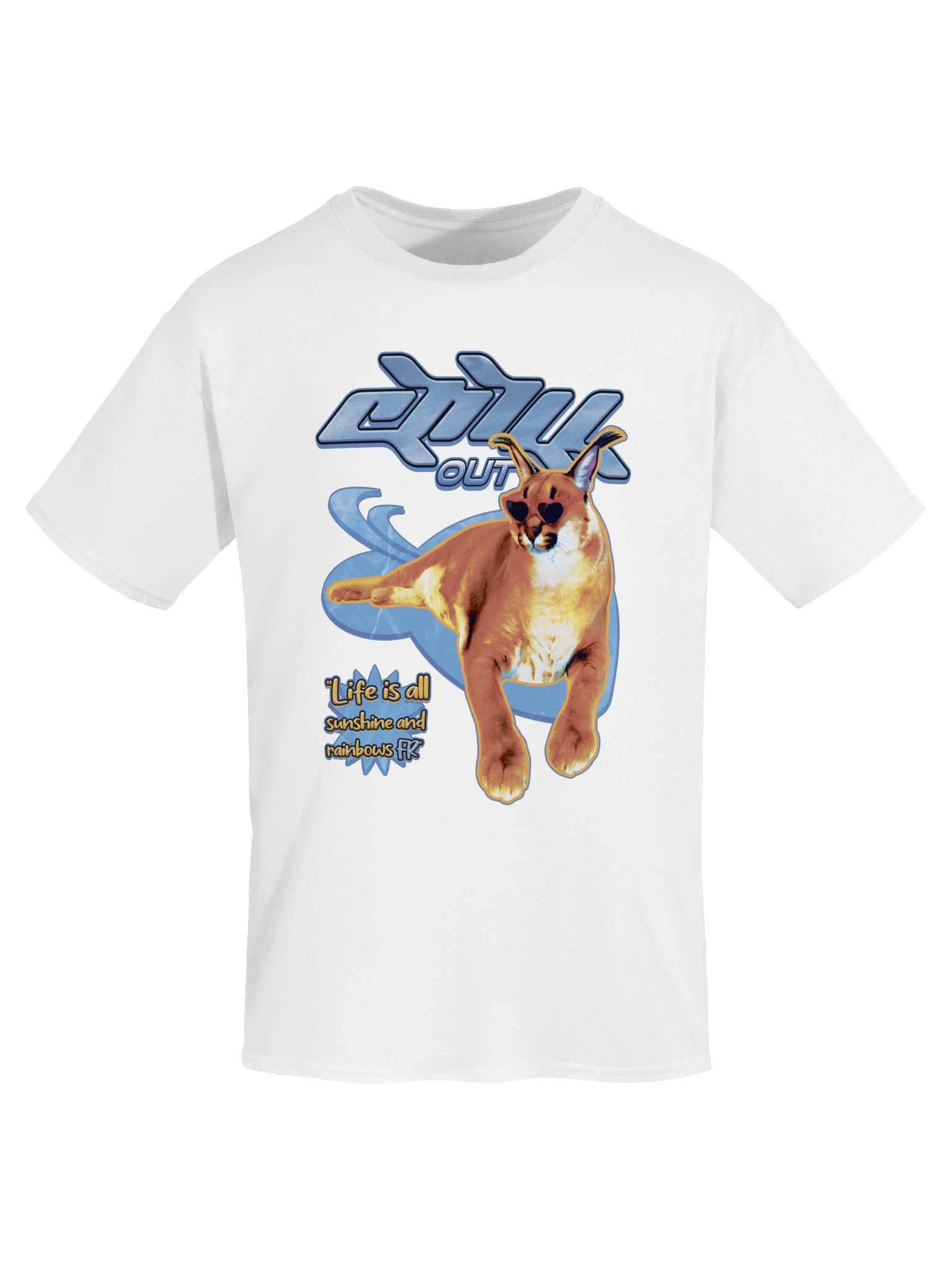 "CHILLOUT!" Y2K Style T-Shirt product image (29)