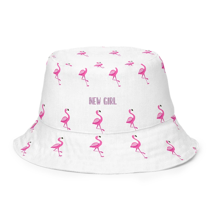 New Girl Bucket Hat White product image (1)