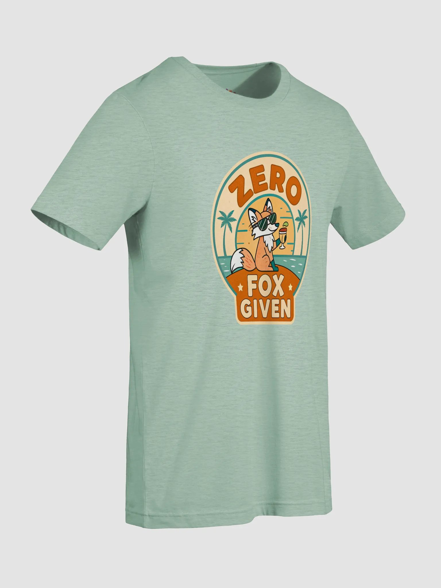 Sunset Vibes Fox Graphic T-Shirt product image (5)