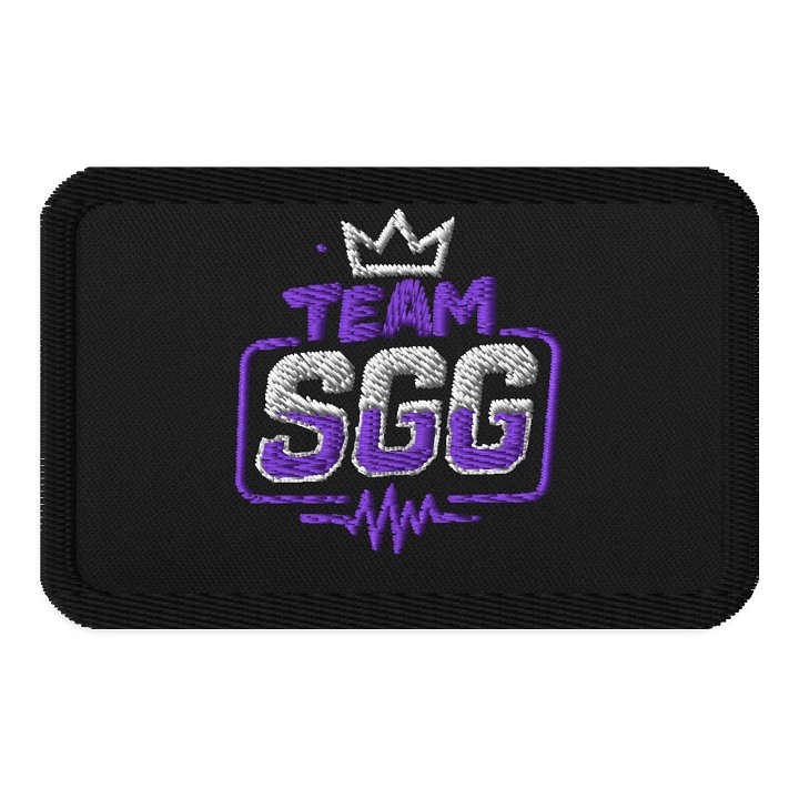 TEAM SGG EMBROIDERED PATCH product image (1)