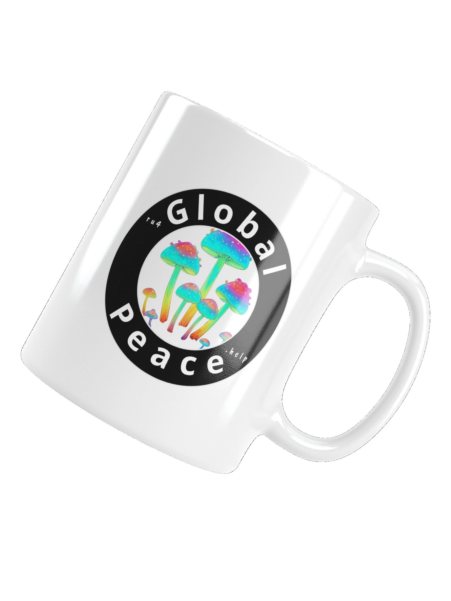 Global Peace twin girls Ambassadors Mug product image (13)