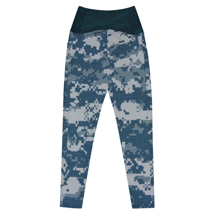 U.S. Navy Camouflage Crossover Leggings product image (2)
