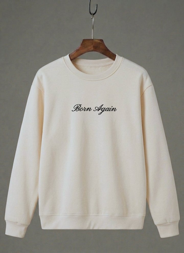Born Again Embroidered Crewneck product image (2)