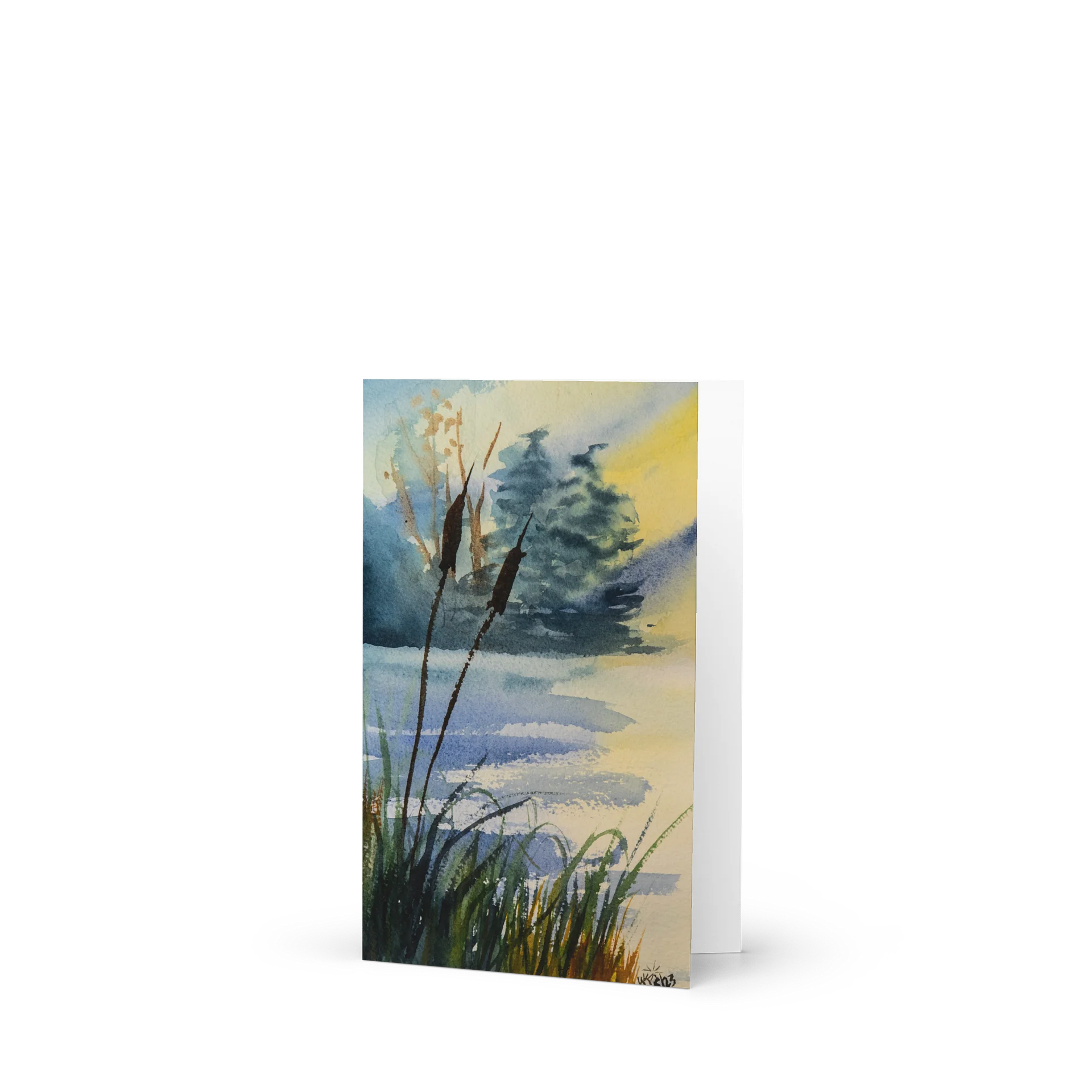 Cattail Dreams Greeting Card product image (1)