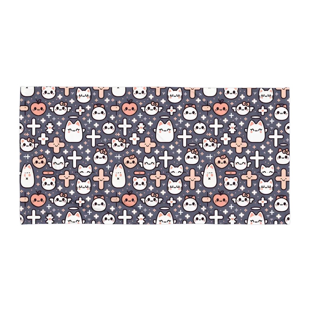 Cats and Crosses Towel product image (1)