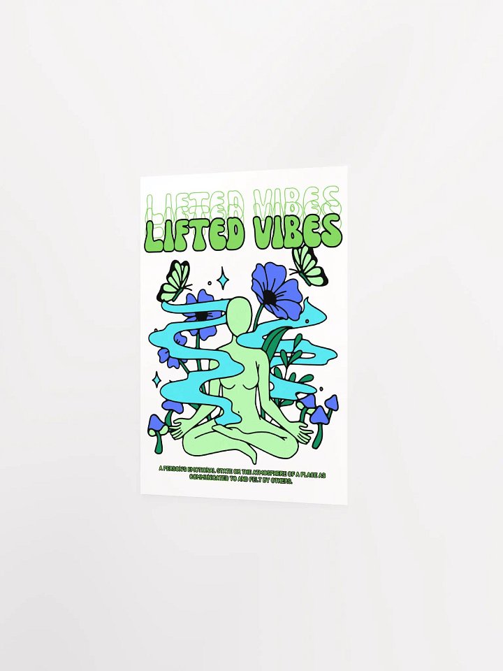 Lifted Vibes Poster - unframed product image (10)