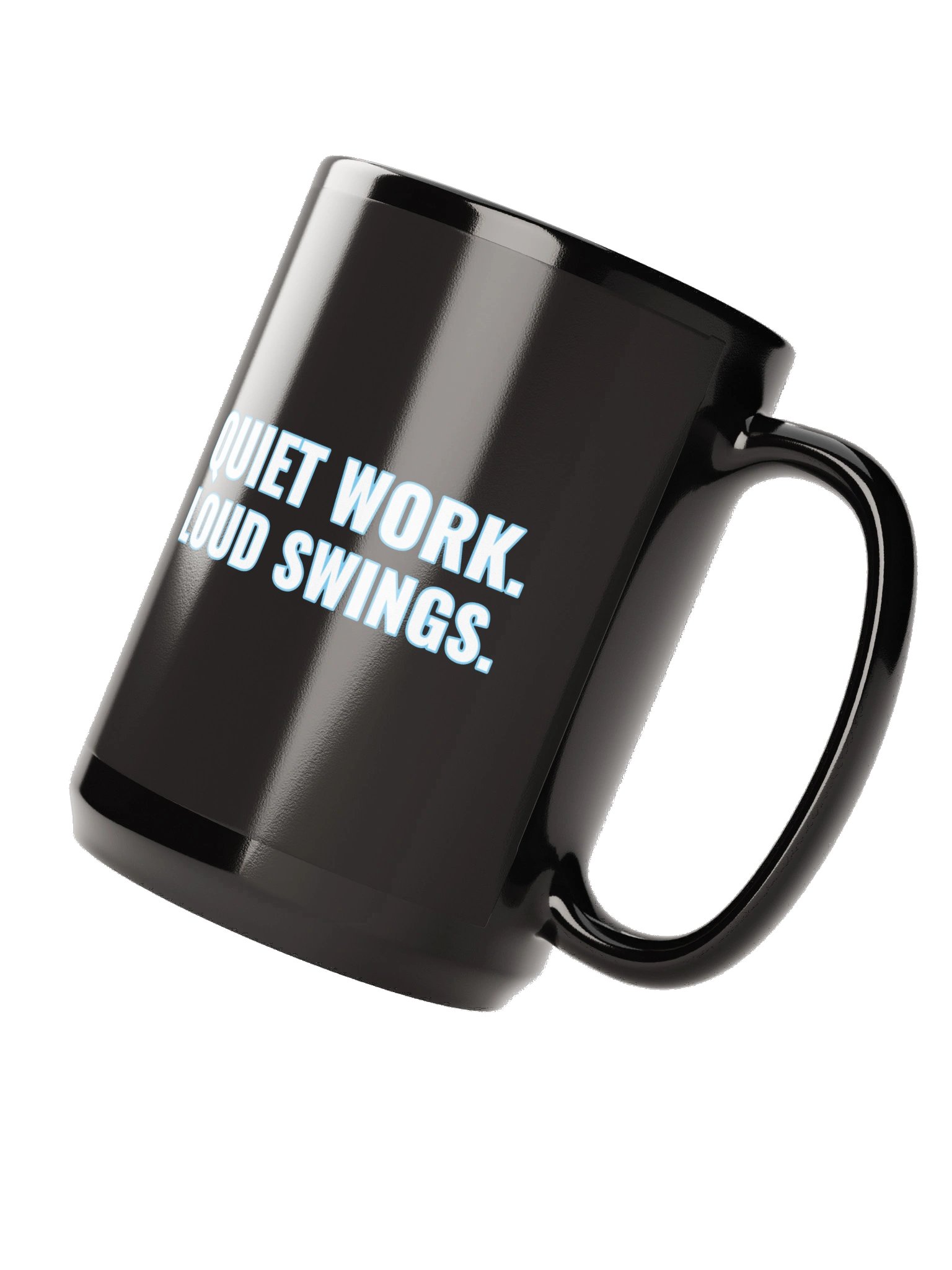 Quiet Work Mug – Black product image (4)