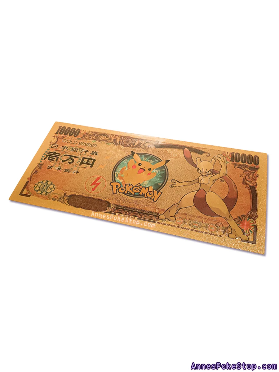 24k Banknote Collectable - Mewtwo product image (2)